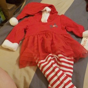 Christmas Santa onesie-SOLD SOLD SOLD